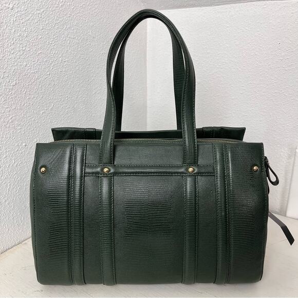 NWT Brooks Brothers green medicine bag purse - Picture 3 of 15